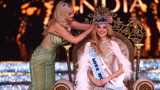 Krystyna Pyszková from the Czech Republic was crowned Miss World 2024